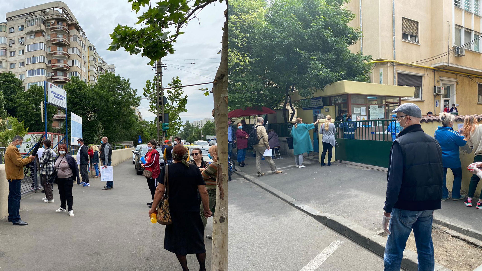 Cozi în fața unităților medicale!
