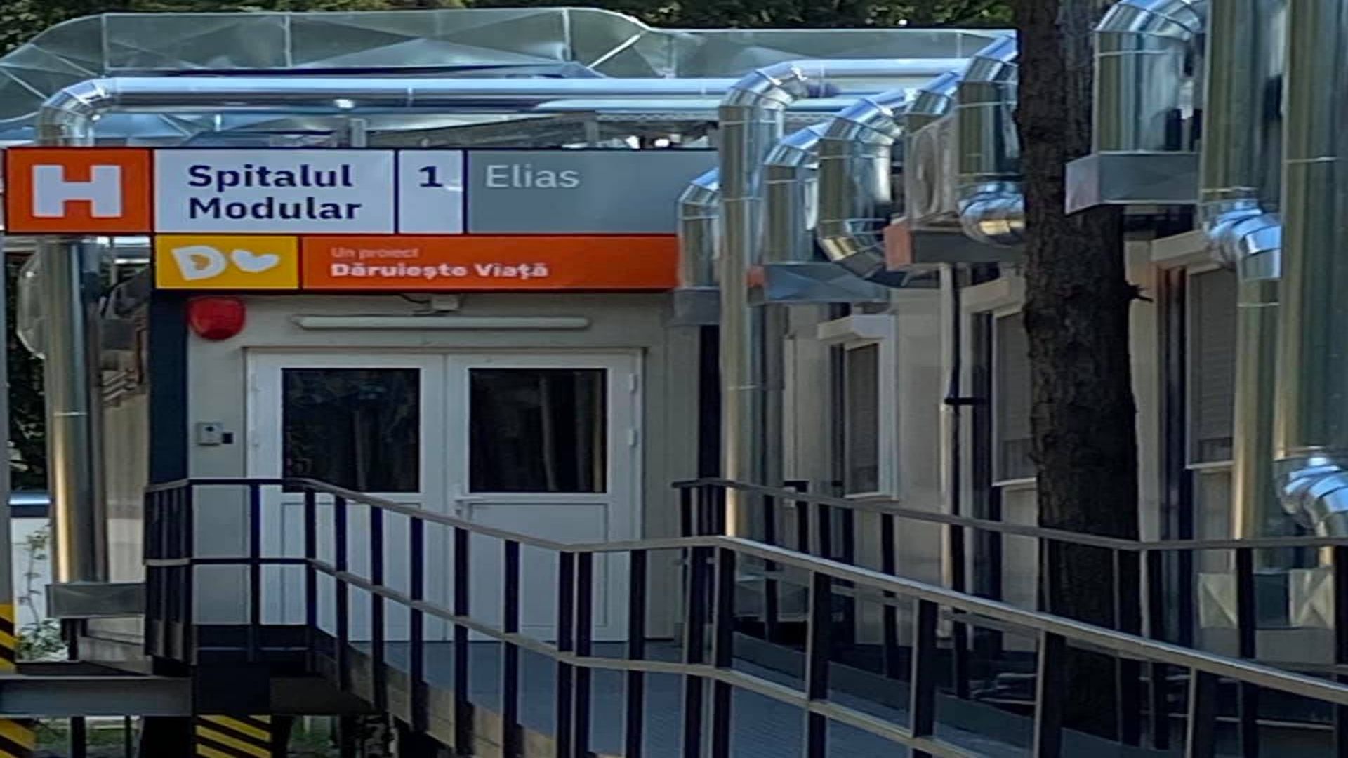 Spitalul modular de la Elias funcționează la capacitate maximă