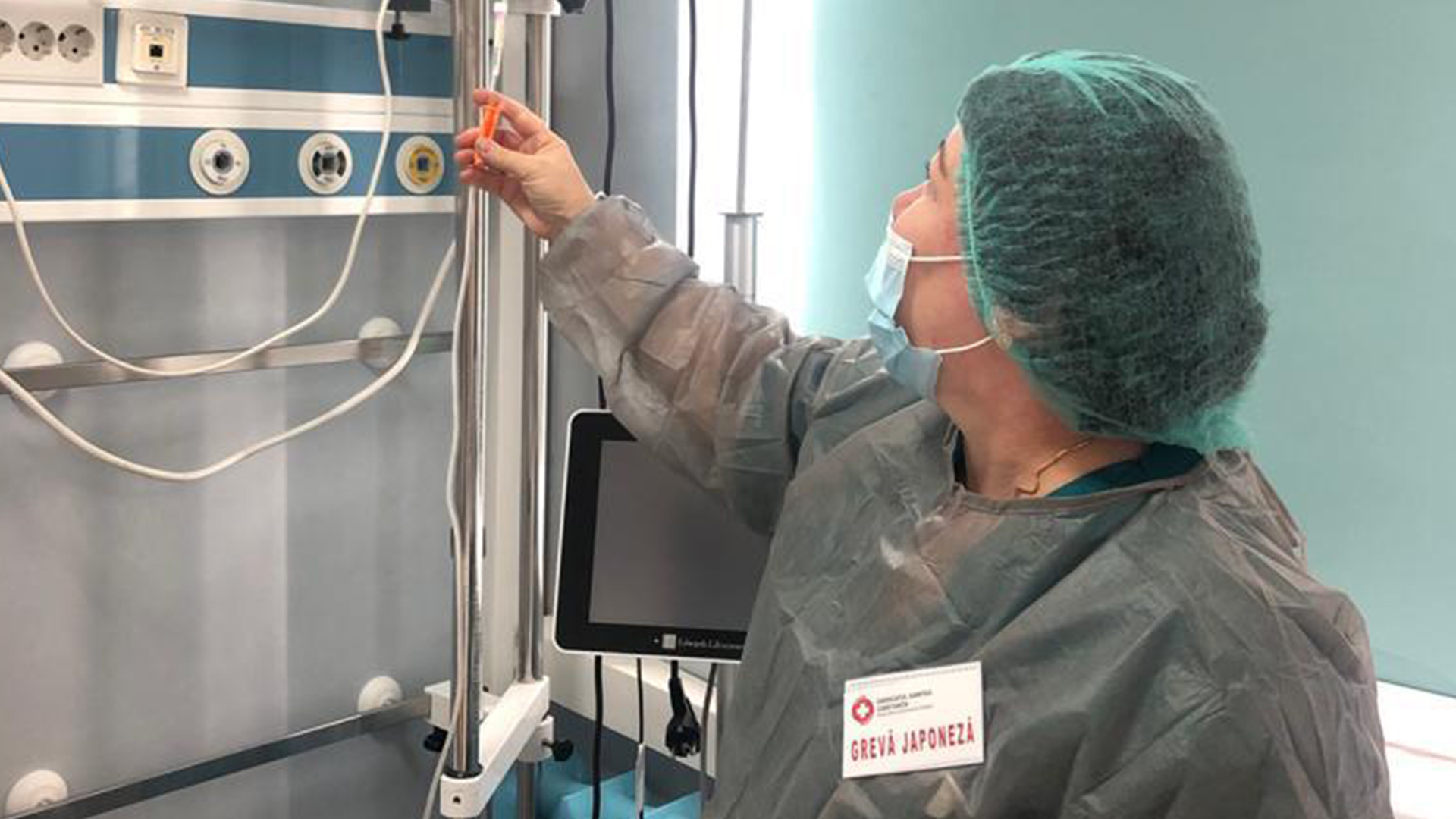 Personalul medical a intrat în grevă japoneză