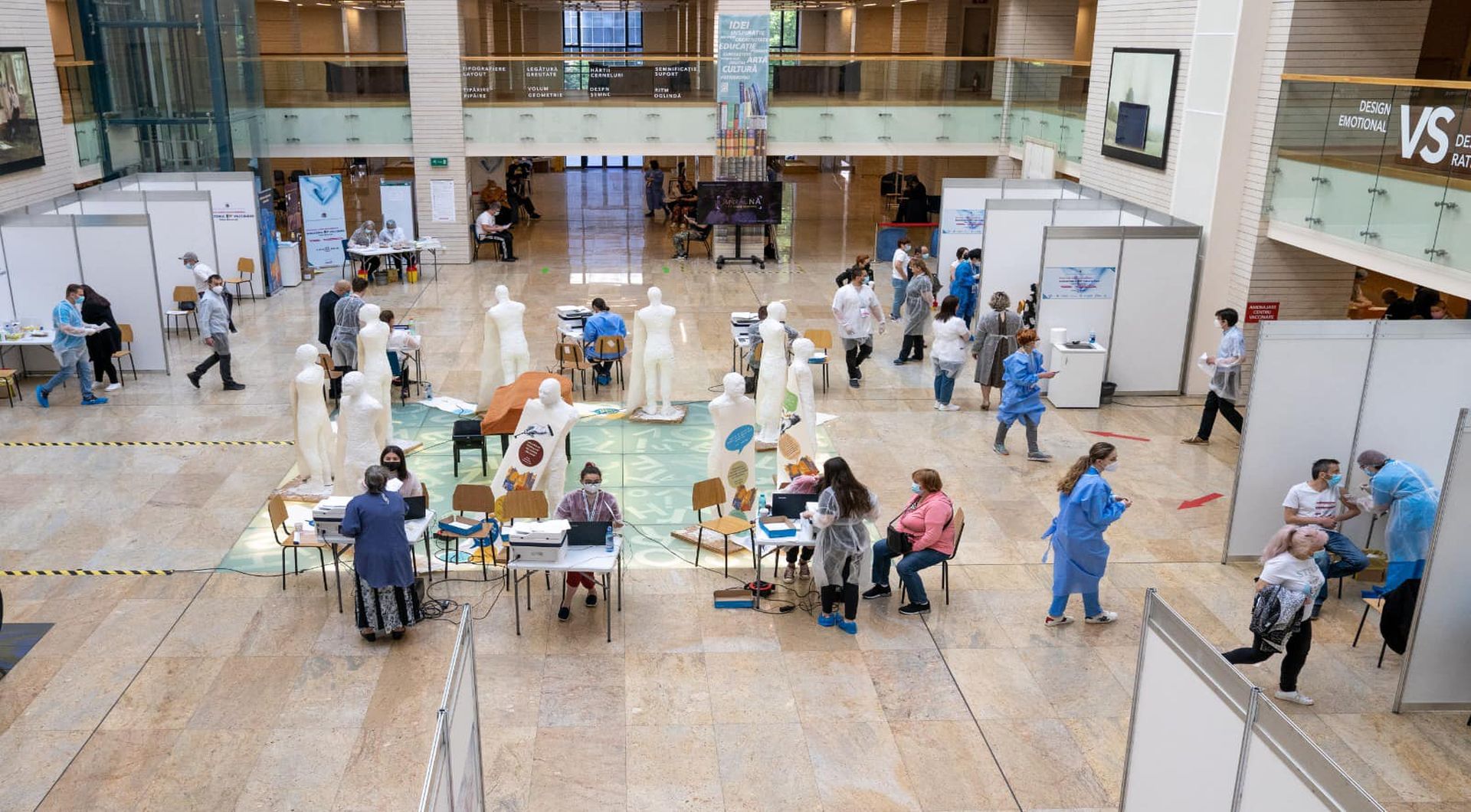 20.360 de persoane au fost vaccinate în cadrul maratonului de la Bucureşti